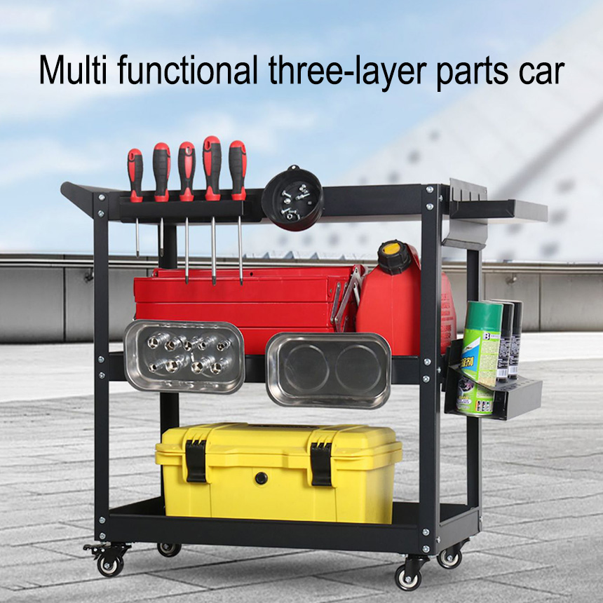 Tools Trolley For Workshop - Workshop Tools Organizer Accessories Trolley with