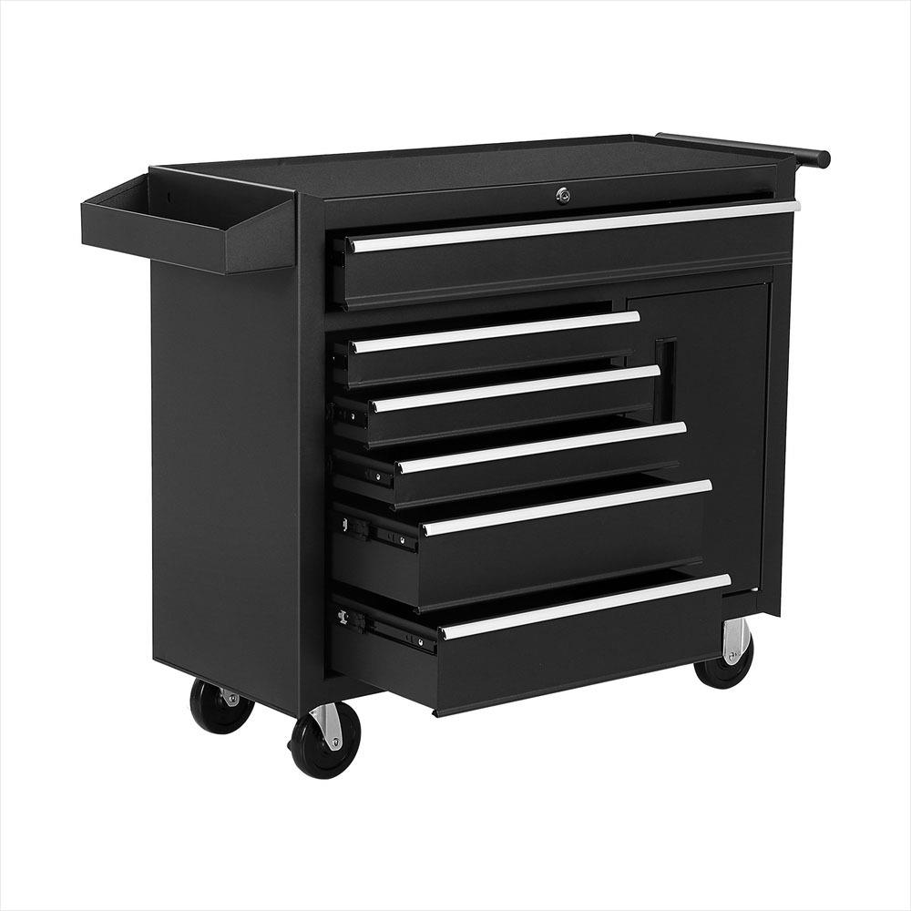 &6 Drawer Tool Box Chest Cabin - Tools Trolley For Workshop ulasan dan harga