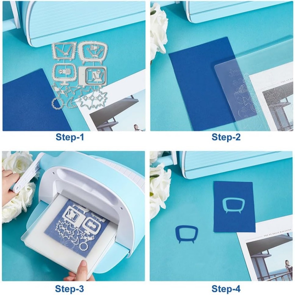 Retro TV Cutting Dies Stencils - Workshop Tools Diy ulasan dan harga