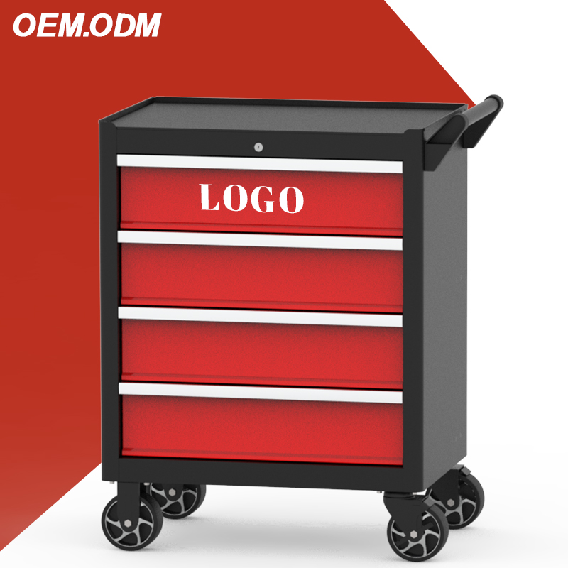 China OEM Wholesale 4 Drawer R - Tools Trolley For Workshop ulasan dan harga