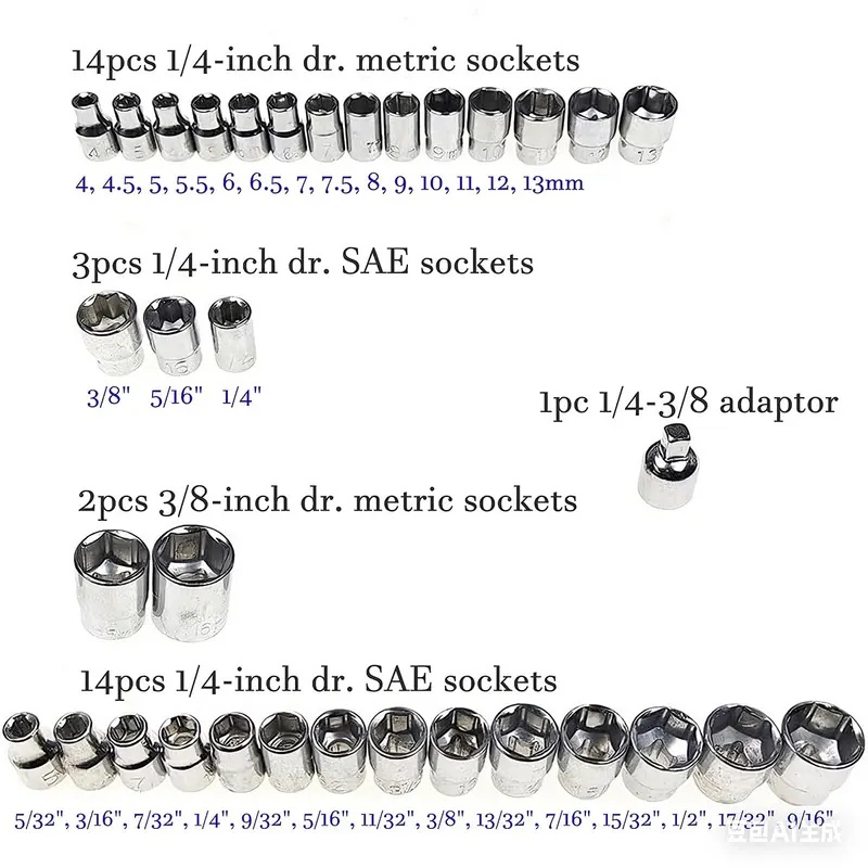 Auto Disassembly Socket Wrench - Car Workshop Tools And Equipment ulasan dan harga