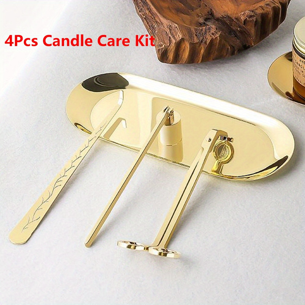 4pcs/set Luxury Candle Care Ki - Workshop Tools Diy ulasan dan harga