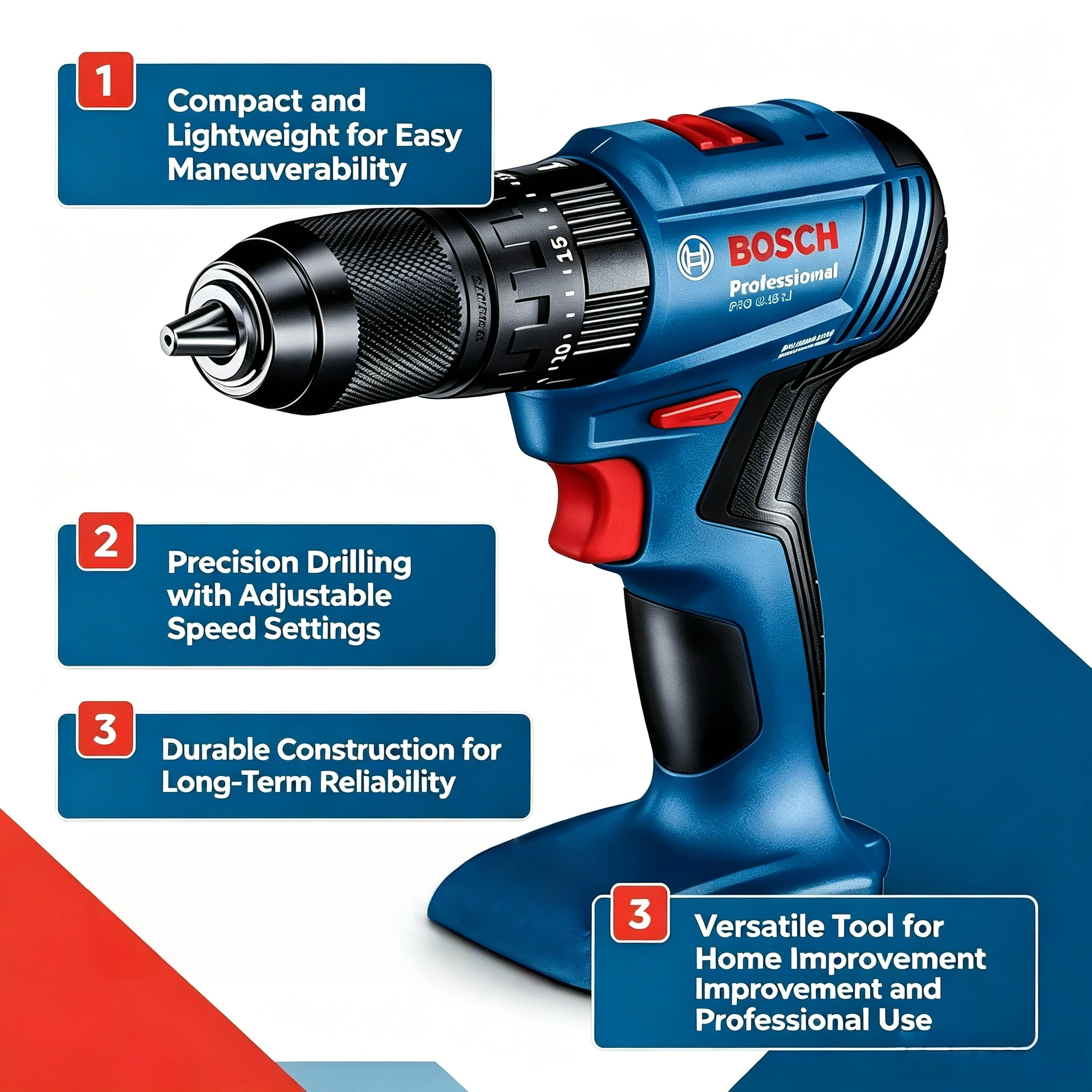 BOSCH GSB 185-LI 18V Brushless - Bosch Drill Gsb 18V ulasan dan harga