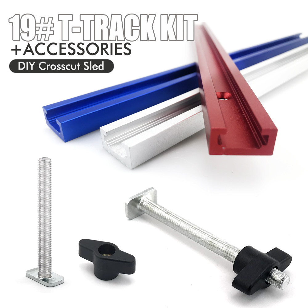 Woodworking 19# T-track Kit an - Workshop Tools Diy ulasan dan harga