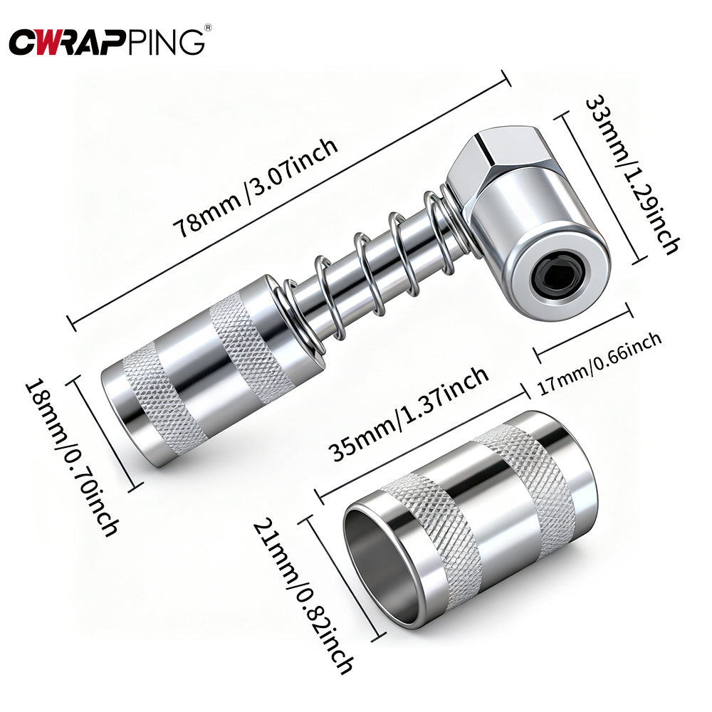 Grease Gun Adapter 90 Degree C - Car Workshop Tools And Equipment ulasan dan harga