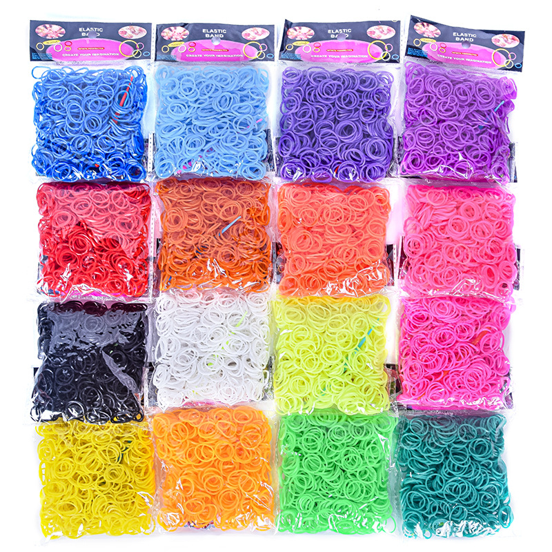 600 pieces Colorful Rubber Ban - Workshop Tools Diy ulasan dan harga
