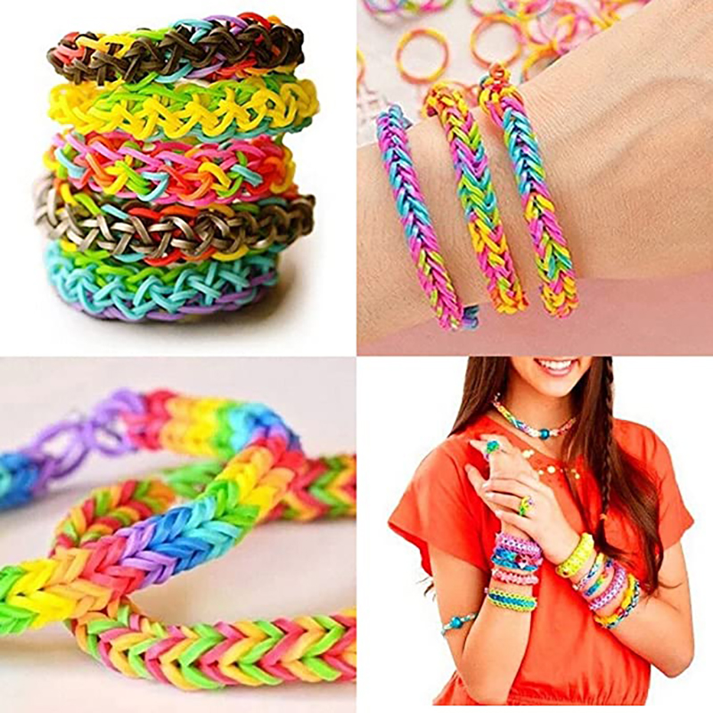 600 pieces Colorful Rubber Ban - Workshop Tools Diy ulasan dan harga