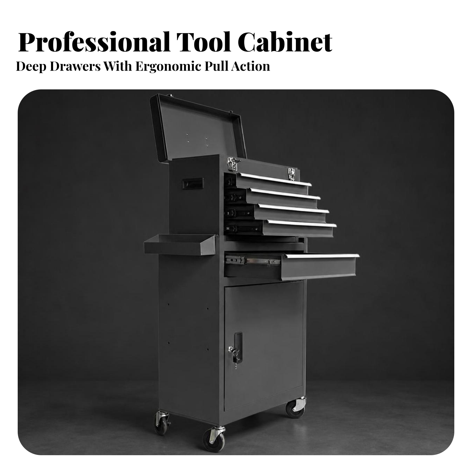 Tool Cart with Wheels Keyed Lo - Tools Trolley For Workshop ulasan dan harga