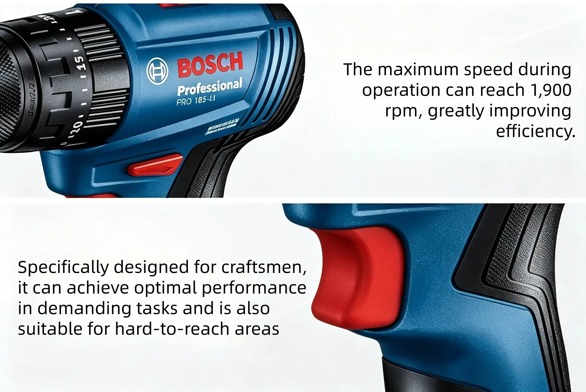 BOSCH GSB 185-LI Brushless Imp - Bosch Drill Gsb 18V ulasan dan harga